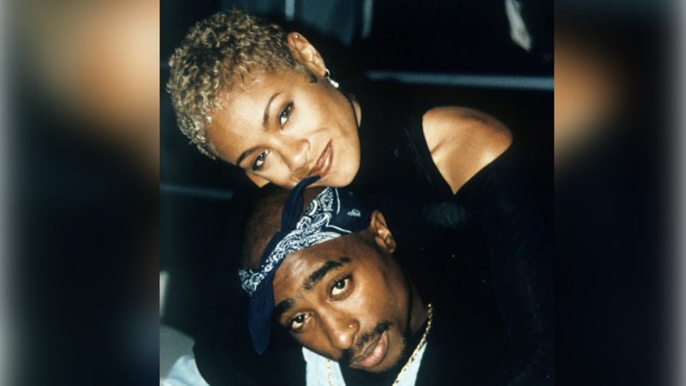Jada Pinkett Smith and Tupac Shakur
